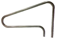 Willow 8" Return To Deck Handrail - Stainless Steel